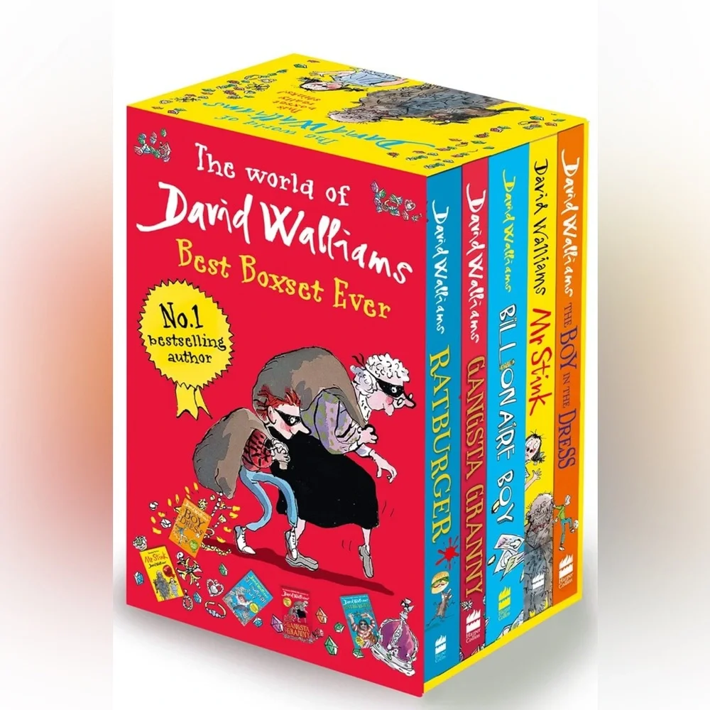 The World of David Walliams: Mega Box set - Picture 1 of 6